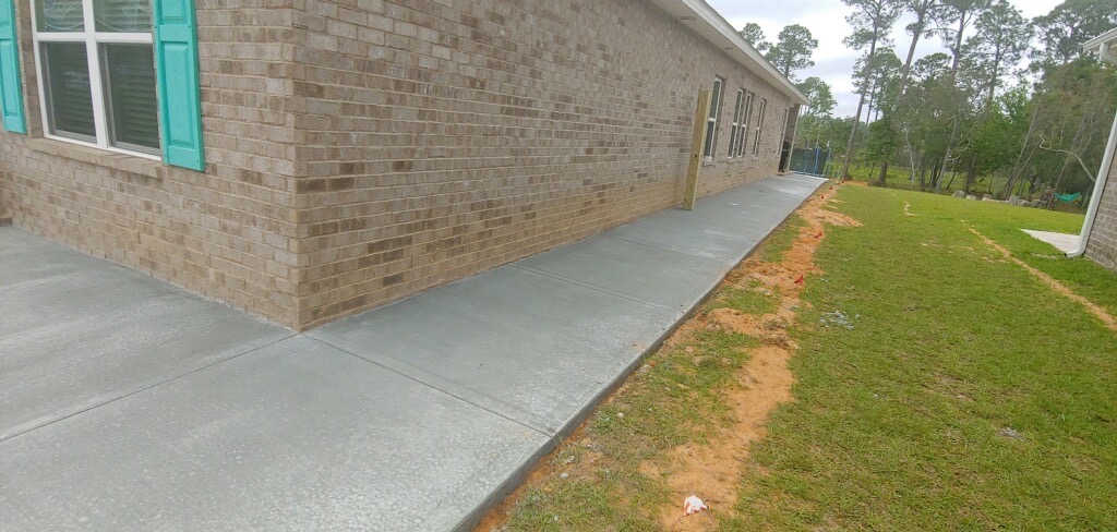 concrete sidewalk fort worth